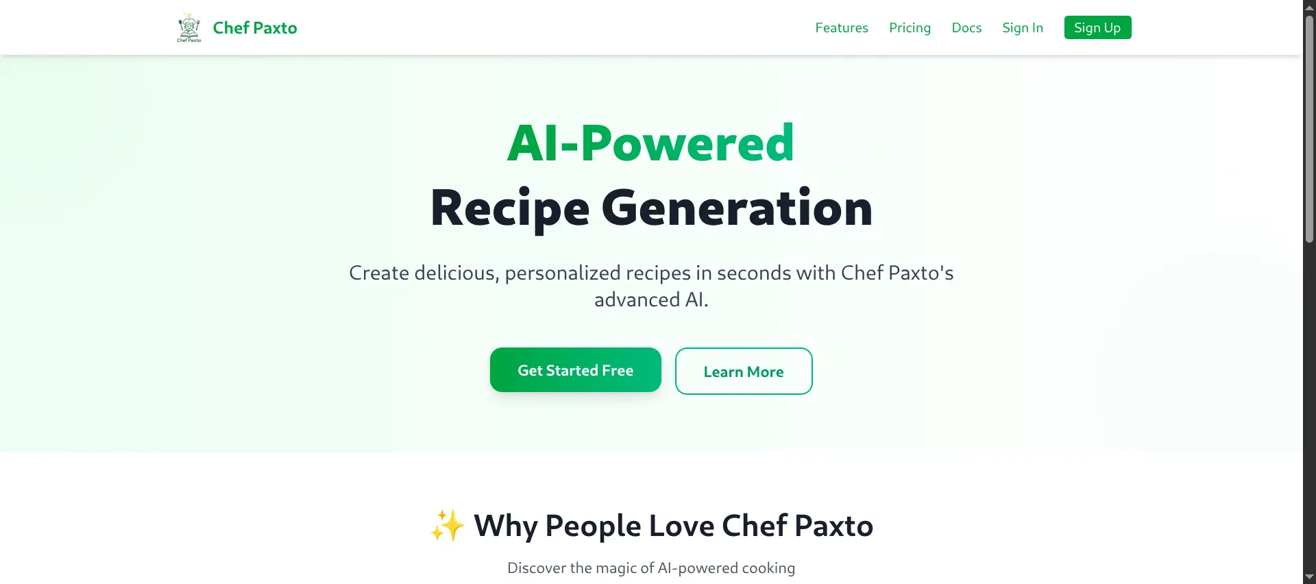 Chef Paxto Screenshot